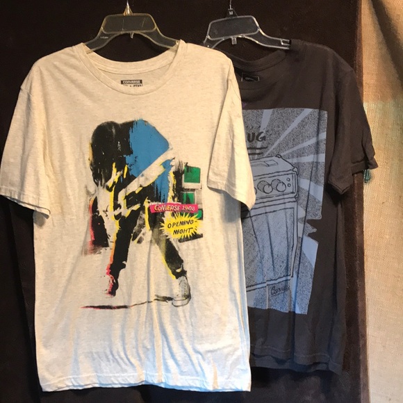 Converse Other - Pair of converse size small tee shirts 2 for one